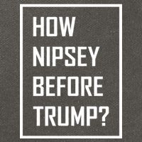 How Nipsey Before Trump? Cotton Canvas Backpack