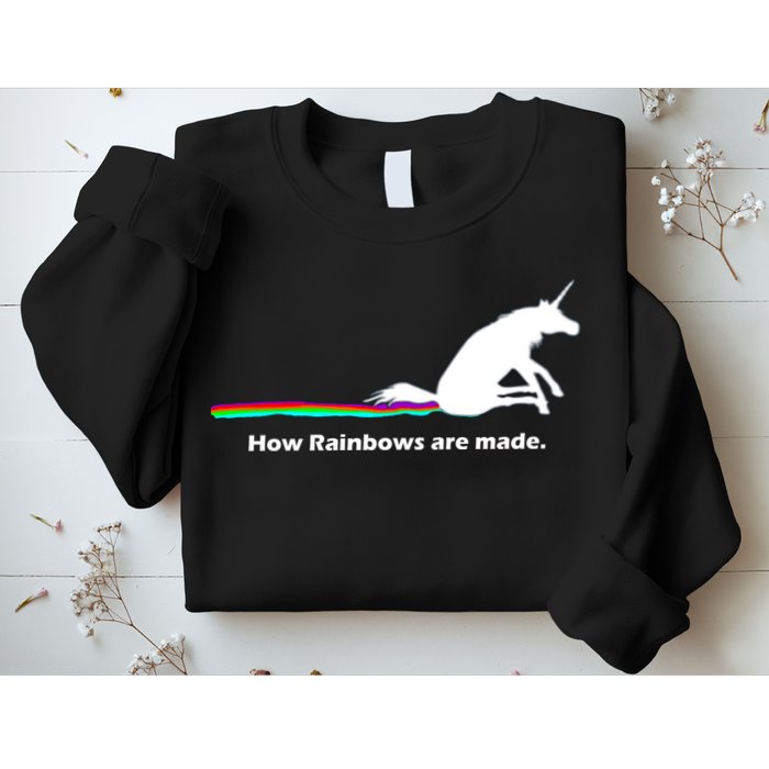 How Rainbows Are Made Unicorn Sweatshirt