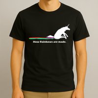 How Rainbows Are Made Unicorn T-Shirt