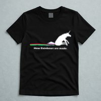 How Rainbows Are Made Unicorn T-Shirt