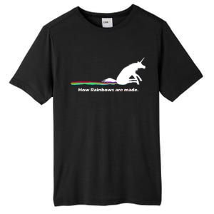 How Rainbows Are Made Unicorn Tall Fusion ChromaSoft Performance T-Shirt