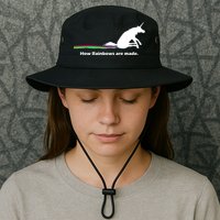 How Rainbows Are Made Unicorn Bucket Hat
