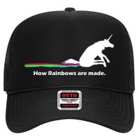 How Rainbows Are Made Unicorn Trucker Hat