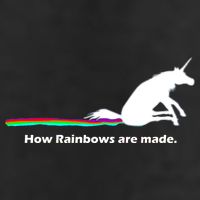 How Rainbows Are Made Unicorn Trucker Hat