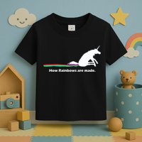 How Rainbows Are Made Unicorn Toddler T-Shirt