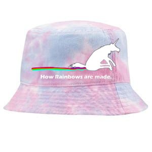 How Rainbows Are Made Unicorn Tie-Dyed Bucket Hat