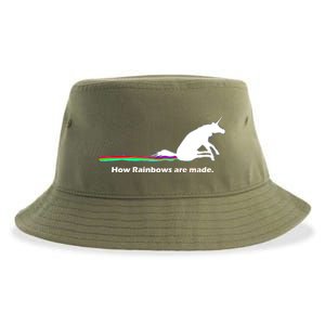 How Rainbows Are Made Unicorn Sustainable Bucket Hat