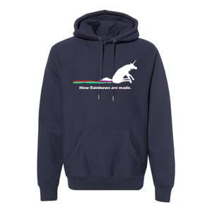 How Rainbows Are Made Unicorn Premium Hoodie