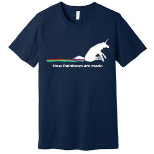 How Rainbows Are Made Unicorn Premium T-Shirt