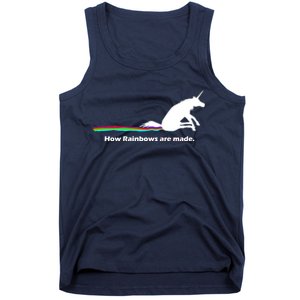 How Rainbows Are Made Unicorn Tank Top