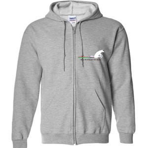 How Rainbows Are Made Unicorn Full Zip Hoodie