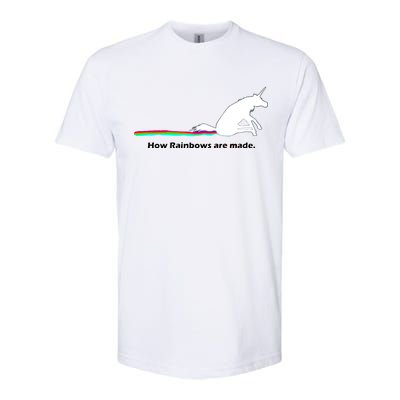 How Rainbows Are Made Unicorn Softstyle® CVC T-Shirt