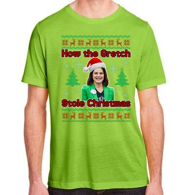 How The Gretch Stole Christmas Ugly Christmas Sweater Adult ChromaSoft Performance T-Shirt