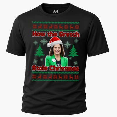 How The Gretch Stole Christmas Ugly Christmas Sweater Performance Shirt