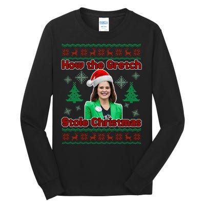 How The Gretch Stole Christmas Ugly Christmas Sweater Tall Long Sleeve T-Shirt