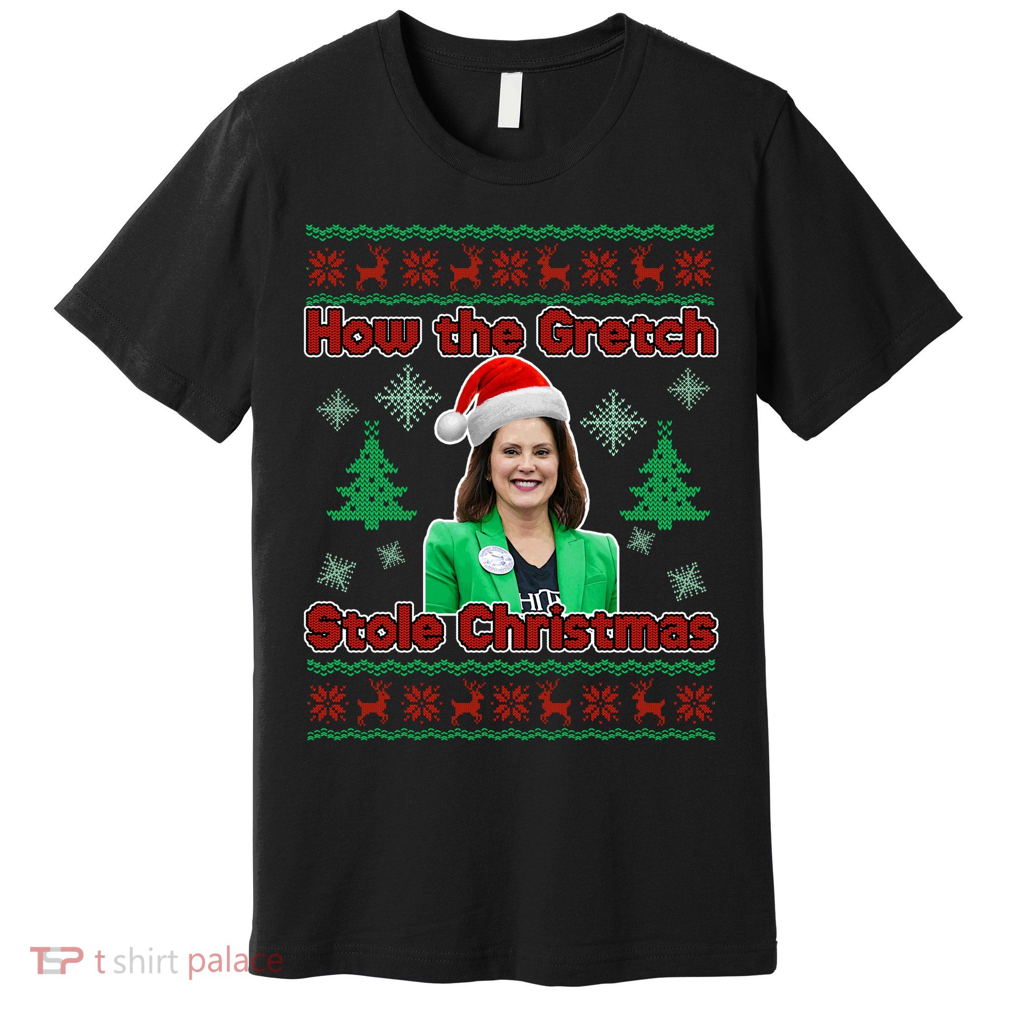 How The Gretch Stole Christmas Ugly Christmas Sweater Premium T-Shirt