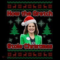 How The Gretch Stole Christmas Ugly Christmas Sweater Baby Bodysuit