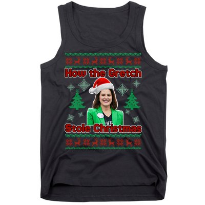How The Gretch Stole Christmas Ugly Christmas Sweater Tank Top