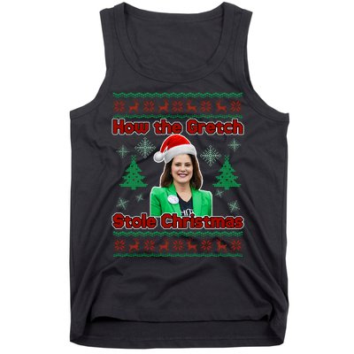 How The Gretch Stole Christmas Ugly Christmas Sweater Tank Top