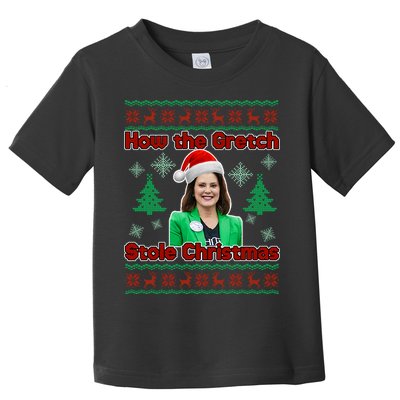 How The Gretch Stole Christmas Ugly Christmas Sweater Toddler T-Shirt
