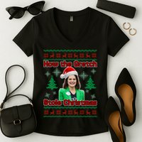 How The Gretch Stole Christmas Ugly Christmas Sweater Women's V-Neck T-Shirt