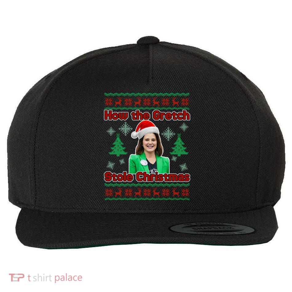 How The Gretch Stole Christmas Ugly Christmas Sweater Wool Snapback Cap