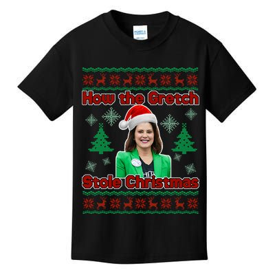 How The Gretch Stole Christmas Ugly Christmas Sweater Kids T-Shirt