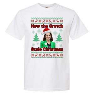 How The Gretch Stole Christmas Ugly Christmas Sweater Garment-Dyed Heavyweight T-Shirt