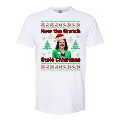 How The Gretch Stole Christmas Ugly Christmas Sweater Softstyle CVC T-Shirt