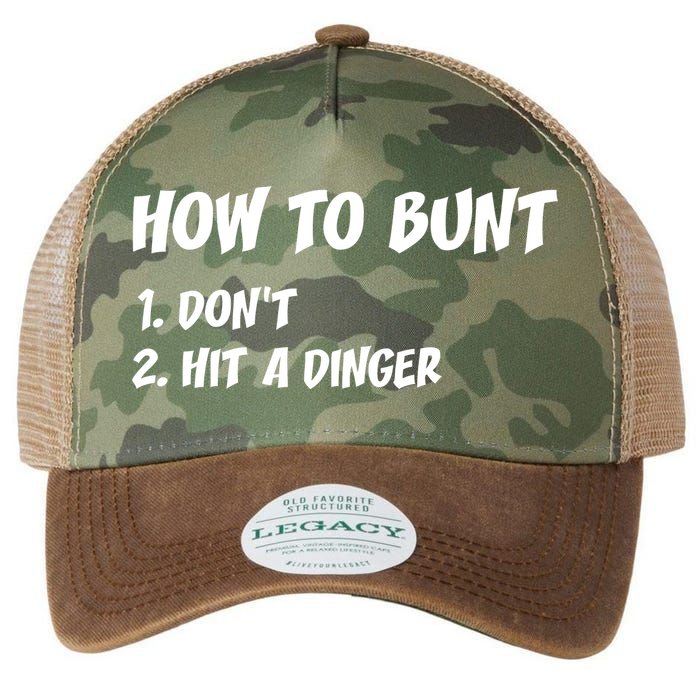 How To Bunt Don't Hit A Dinger Legacy Tie Dye Trucker Hat