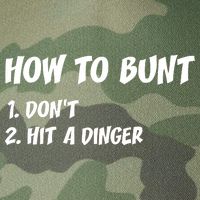 How To Bunt Don't Hit A Dinger Legacy Tie Dye Trucker Hat