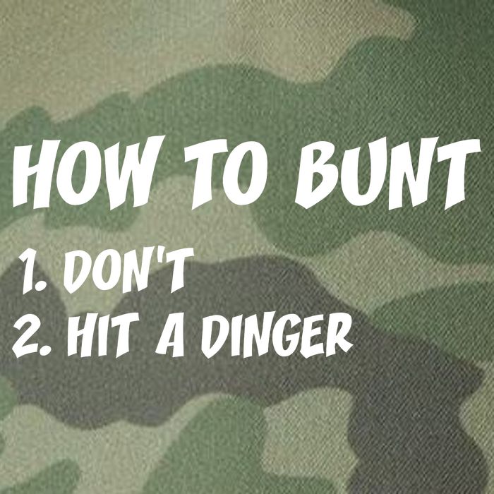 How To Bunt Don't Hit A Dinger Legacy Tie Dye Trucker Hat