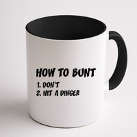 How To Bunt Don't Hit A Dinger Mug