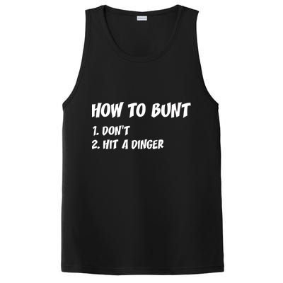 How To Bunt Don't Hit A Dinger PosiCharge Competitor Tank