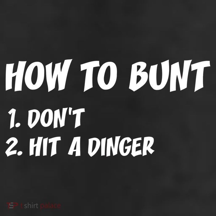 How To Bunt Don't Hit A Dinger Microfiber Hand Towel