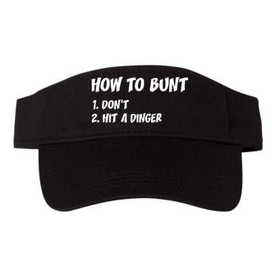 How To Bunt Don't Hit A Dinger Visor