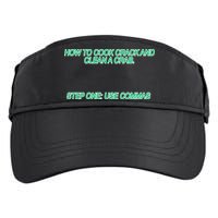 How To Cook Crack And Clean A Crab Use Commas Adult Drive Performance Visor