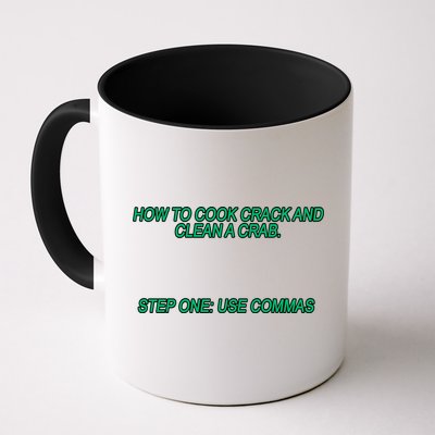 How To Cook Crack And Clean A Crab Use Commas Mug