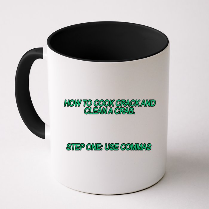 How To Cook Crack And Clean A Crab Use Commas Mug