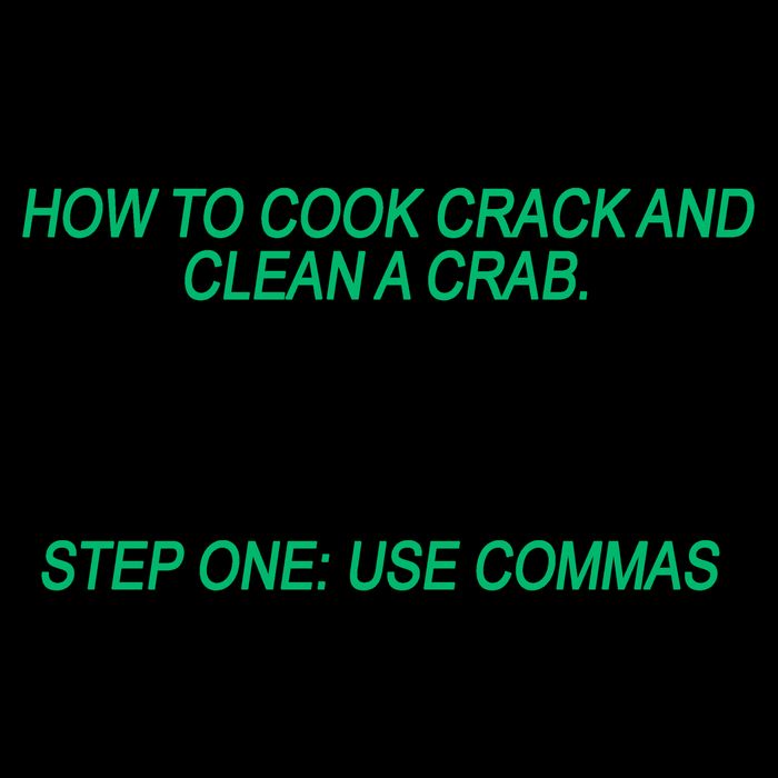 How To Cook Crack And Clean A Crab Use Commas Mug