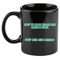 How To Cook Crack And Clean A Crab Use Commas 11oz C Handle Ceramic Mug