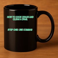 How To Cook Crack And Clean A Crab Use Commas 11oz C Handle Ceramic Mug
