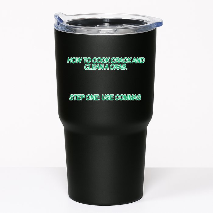 How To Cook Crack And Clean A Crab Use Commas Tumbler