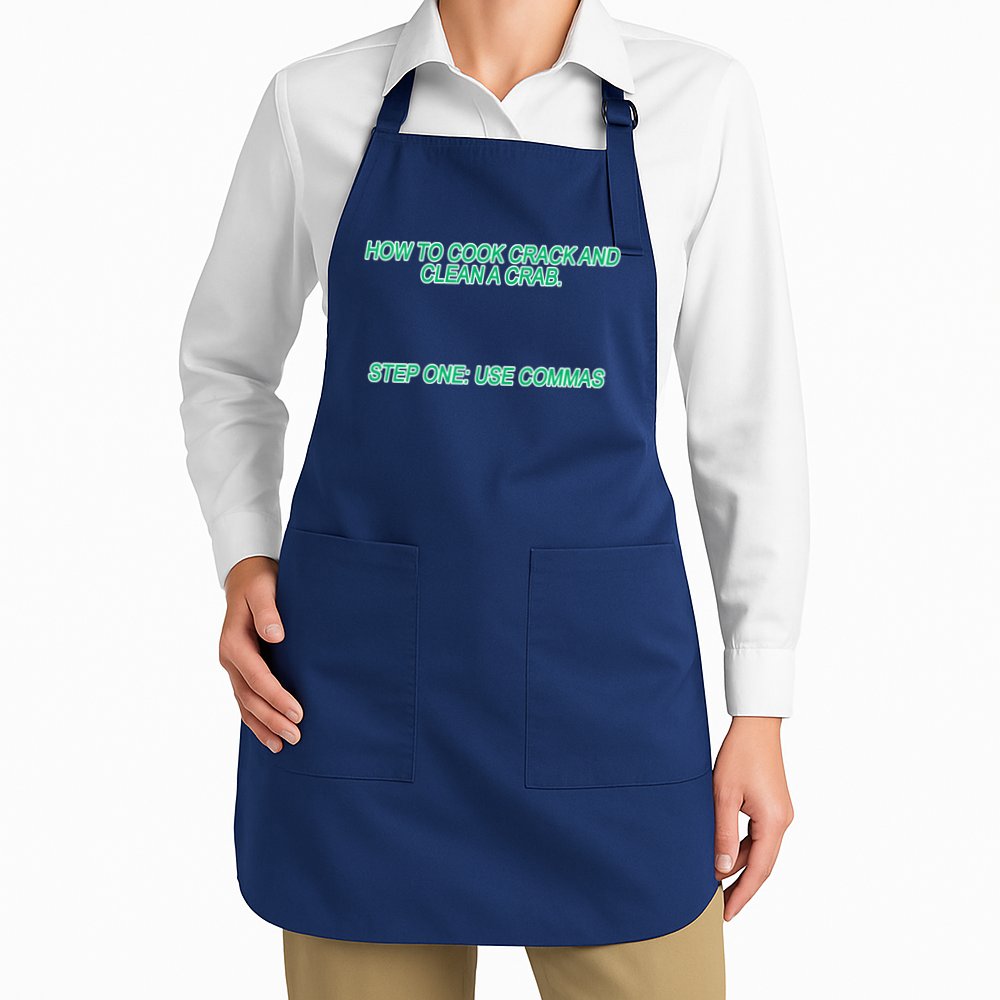 How To Cook Crack And Clean A Crab Use Commas Apron