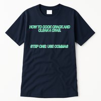 How To Cook Crack And Clean A Crab Use Commas Tall T-Shirt