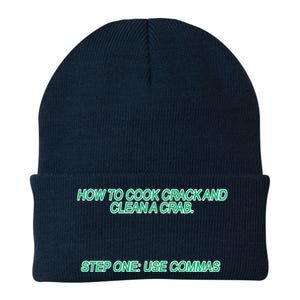 How To Cook Crack And Clean A Crab Use Commas Knit Cap Winter Beanie