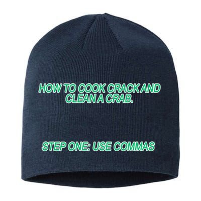 How To Cook Crack And Clean A Crab Use Commas Sustainable Beanie