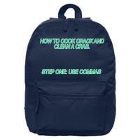 How To Cook Crack And Clean A Crab Use Commas 16 in Basic Backpack