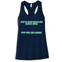 How To Cook Crack And Clean A Crab Use Commas Womens Tank Top