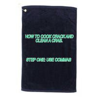 How To Cook Crack And Clean A Crab Use Commas Golf Towel